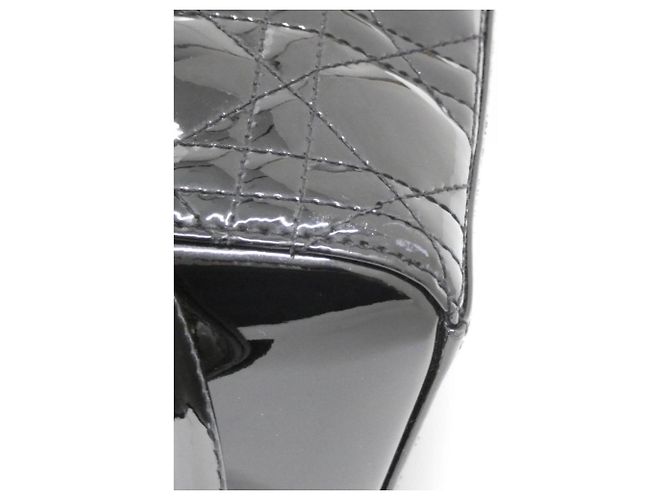 Borsa Christian Dior Lady Medium Nero - vista 4