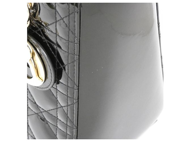 Borsa Christian Dior Lady Medium Nero - vista 5