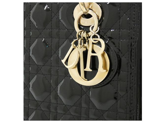 Borsa Christian Dior Lady Medium Nero - vista 6