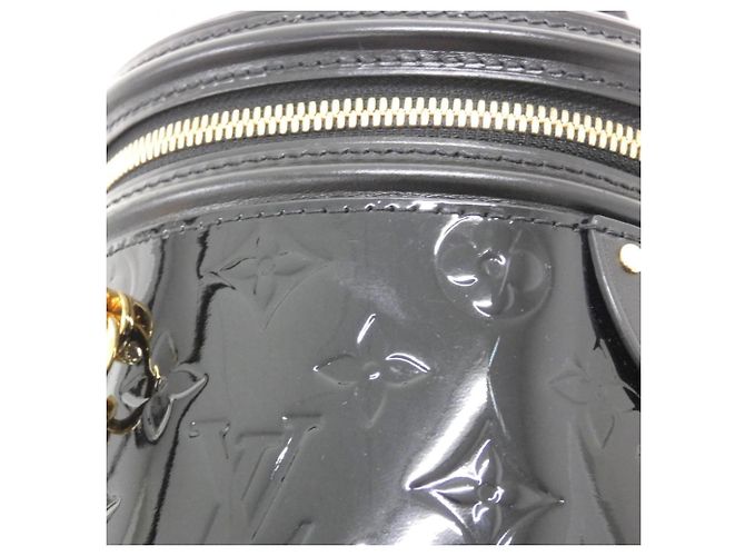 Borsa Louis Vuitton Vernis Cannes PM Nero - vista 5