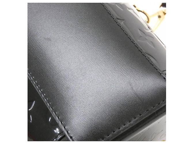 Borsa Louis Vuitton Vernis Cannes PM Nero - vista 6