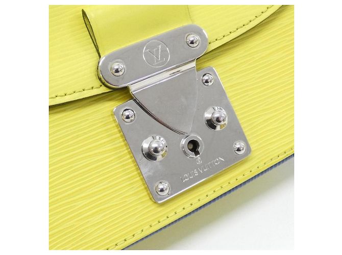Borsa Louis Vuitton Epi Eden Giallo - vista 4