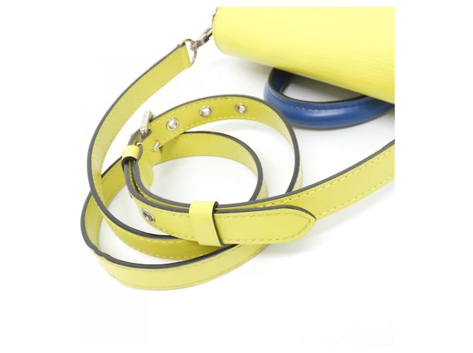 Borsa Louis Vuitton Epi Eden Giallo - vista 5