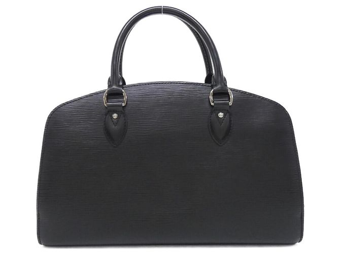Borsa Louis Vuitton Epi Pont Neuf PM Nero - vista 2