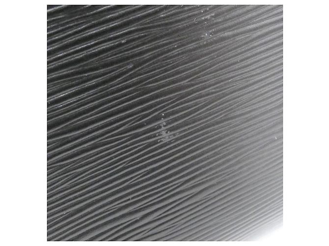 Borsa Louis Vuitton Epi Pont Neuf PM Nero - vista 4
