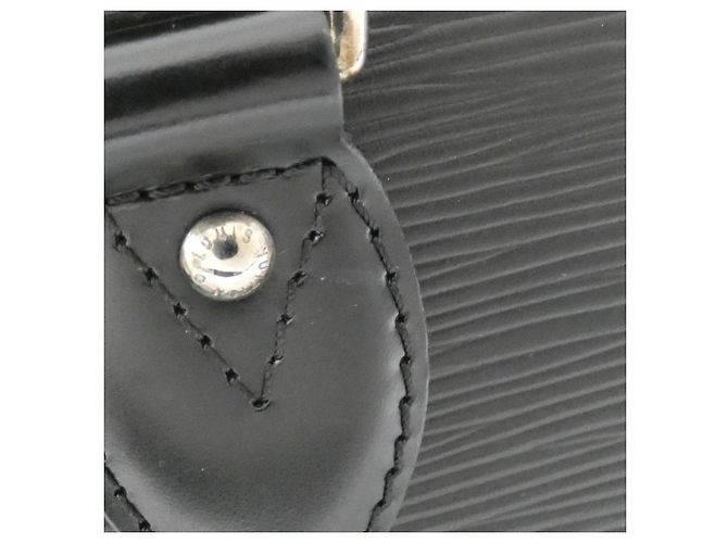 Borsa Louis Vuitton Epi Pont Neuf PM Nero - vista 5