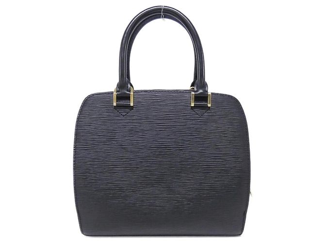 Borsa Louis Vuitton Epi Pont Neuf Nero - vista 2