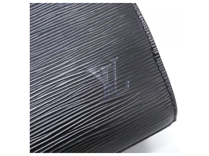 Borsa Louis Vuitton Epi Pont Neuf Nero - vista 4