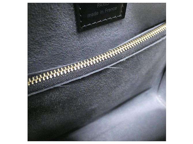 Borsa Louis Vuitton Epi Pont Neuf Nero - vista 8