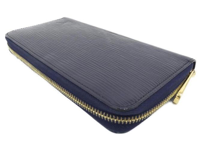 Portafoglio Louis Vuitton Epi Zippy Blu navy - vista 3