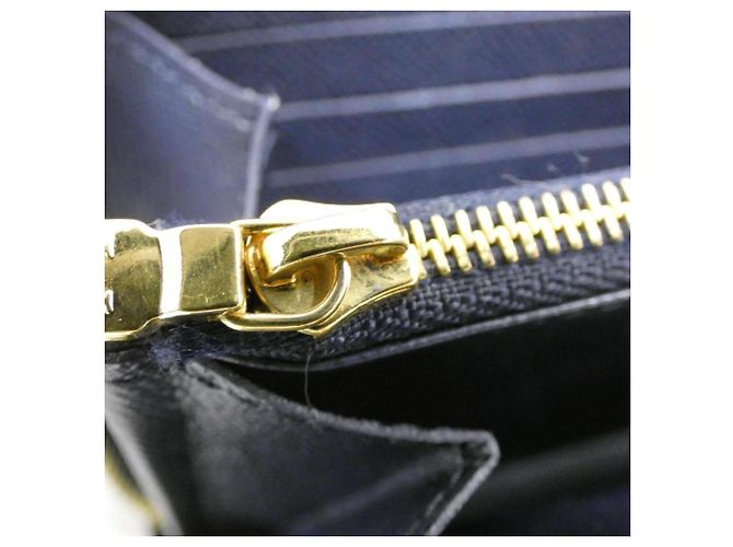 Portafoglio Louis Vuitton Epi Zippy Blu navy - vista 7