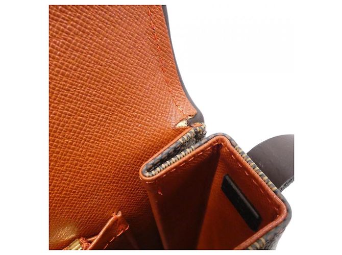 Borsa a tracolla Louis Vuitton Damier Tribeca Carre Marrone - vista 9