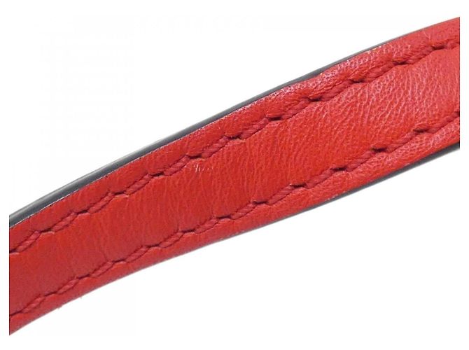 Borsa Louis Vuitton Monogram Rocky BB Marrone Rosso - vista 8