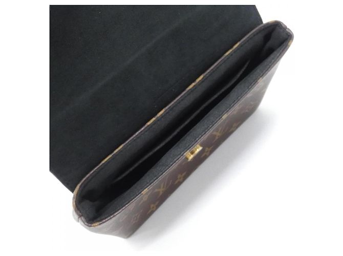 Borsa Louis Vuitton Monogram Rocky BB Marrone Nero - vista 8