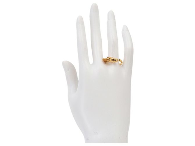 Hermès Hermes Cheval Horse Ring in Gold Golden - view 5