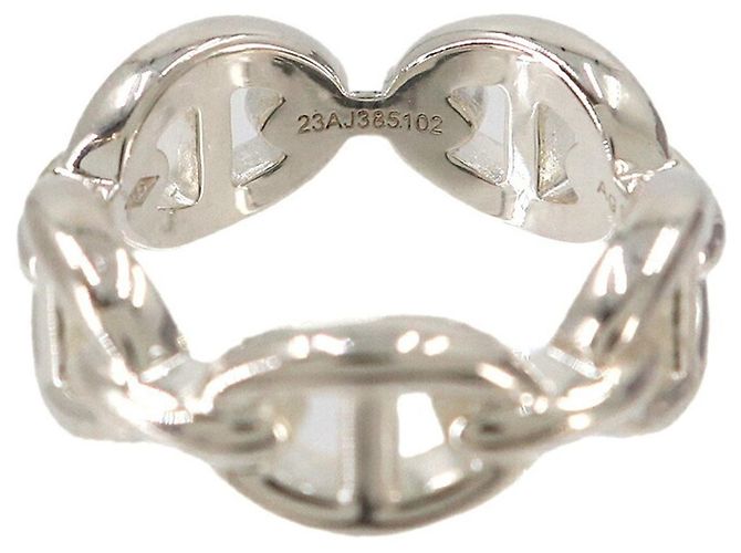 Hermès Hermes Chaine d'Ancre Enchainée PM Ring Silber - Ansicht 2