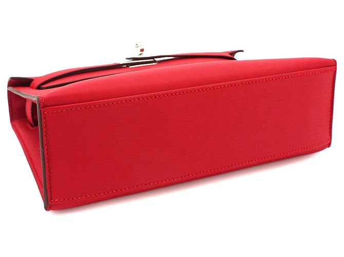Hermès Pochette Kelly Swift in Red Rosso - vista 5