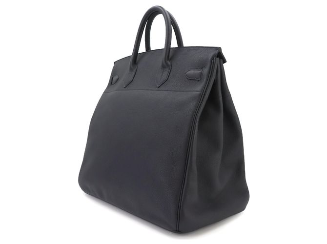 Hermès Borsa Hermes Haut a Courroies 40 Nero - vista 4