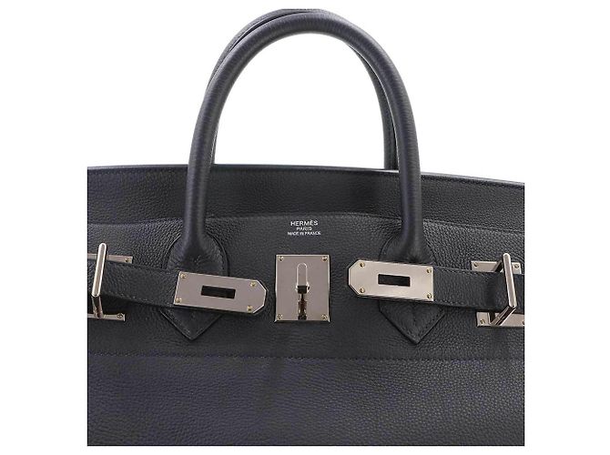 Hermès Borsa Hermes Haut a Courroies 40 Nero - vista 7