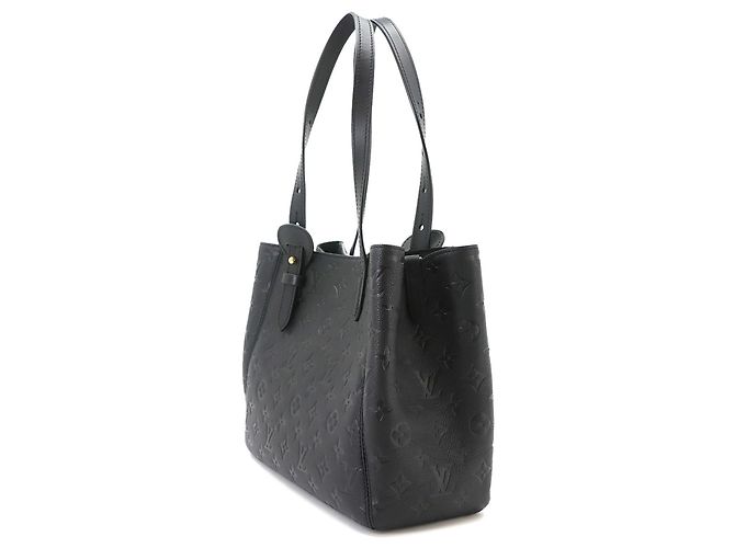Borsa tote Louis Vuitton All In One PM Monogram Empreinte Noir Nero Monogramma - vista 4