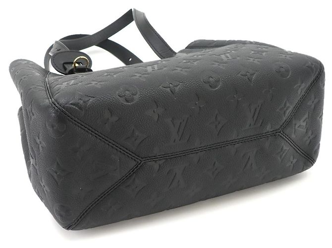 Borsa tote Louis Vuitton All In One PM Monogram Empreinte Noir Nero Monogramma - vista 5