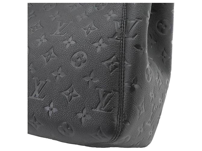 Borsa tote Louis Vuitton All In One PM Monogram Empreinte Noir Nero Monogramma - vista 9