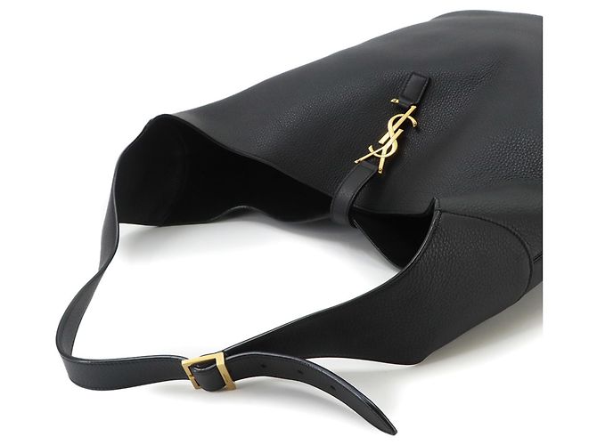 Borsa a tracolla hobo Saint Laurent LE 5 A 7 Nero - vista 5