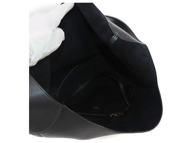 Borsa a tracolla hobo Saint Laurent LE 5 A 7 Nero - vista 7