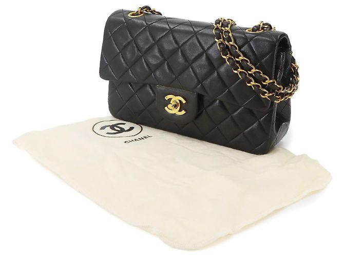 Borsa a tracolla Chanel Matelasse 23 con catena Nero - vista 2