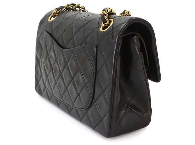 Borsa a tracolla Chanel Matelasse 23 con catena Nero - vista 4