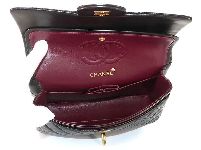 Borsa a tracolla Chanel Matelasse 23 con catena Nero - vista 8