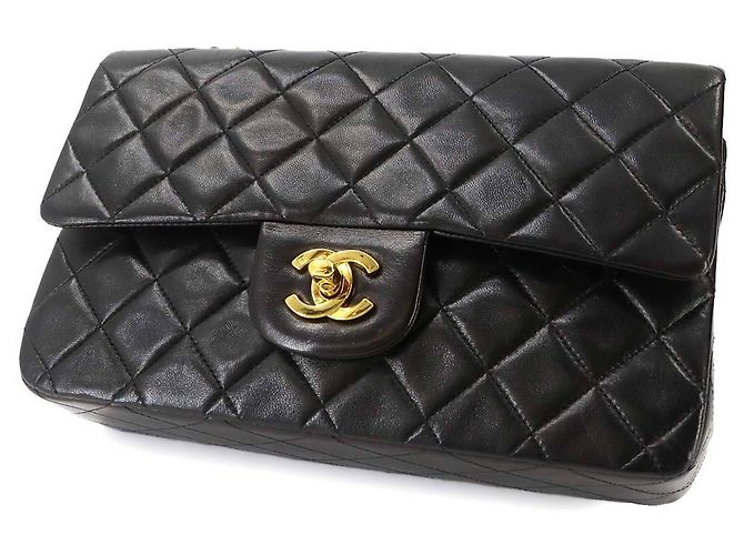 Borsa a tracolla Chanel Matelasse 23 con catena Nero - vista 9