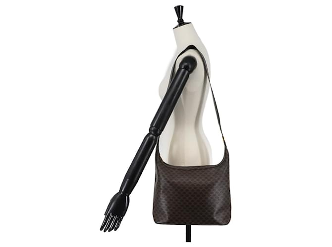 Céline Borsa Celine Macadam Marrone Nero - vista 10