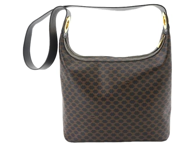 Céline Borsa Celine Macadam Marrone Nero - vista 2