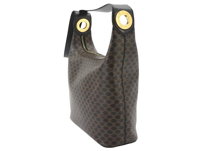 Céline Borsa Celine Macadam Marrone Nero - vista 3