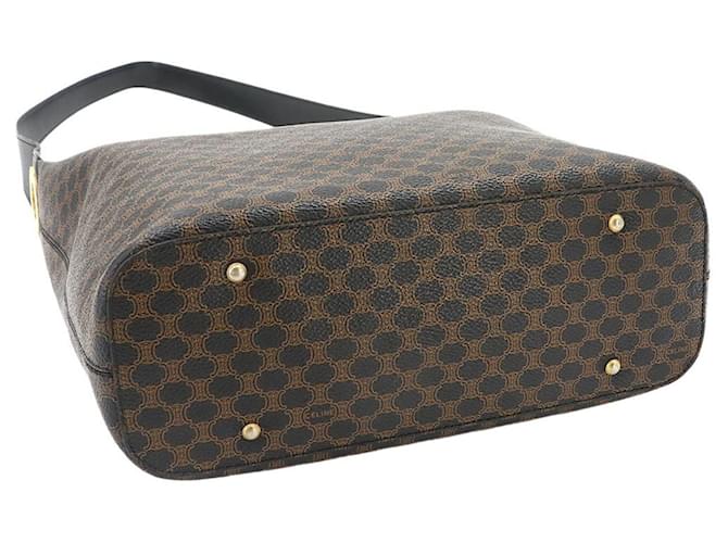 Céline Borsa Celine Macadam Marrone Nero - vista 4