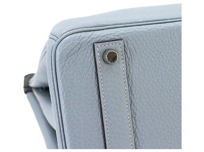 Hermès Borsa Hermes Birkin 40 Togo Blue Lin - vista 8