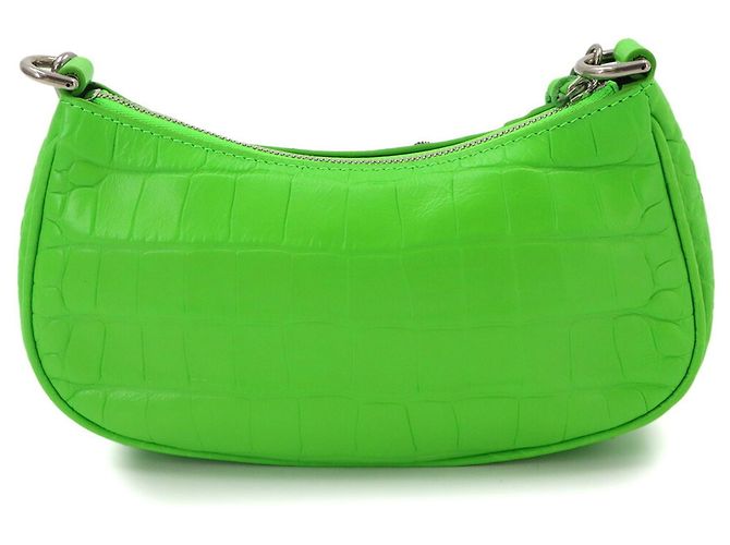 Borsa 2-Way Balenciaga Le Cagole Mini Verde - vista 3