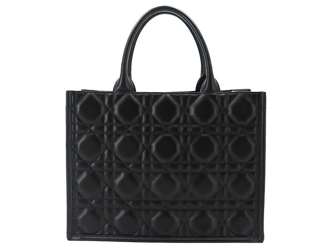 Borsa Book Tote Christian Dior Medium Nero - vista 3
