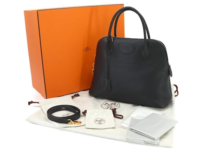 Hermès Borsa Hermes Bolide 31 in Nero - vista 2