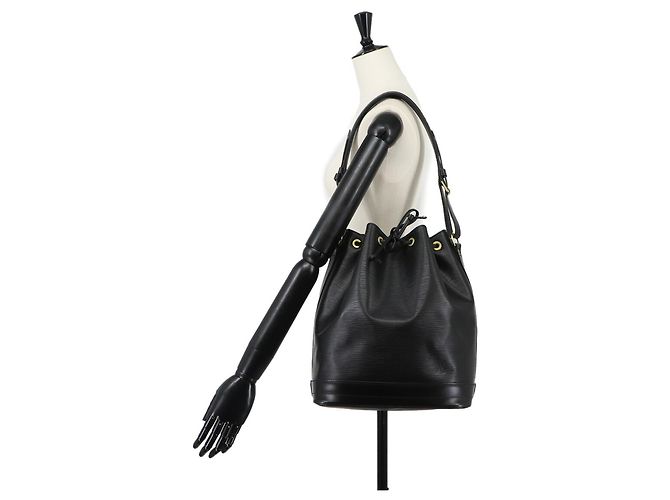 Borsa a tracolla Louis Vuitton Epi Noe Nero - vista 10