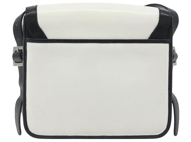 Céline Celine Vintage Macadam Canvas Small Weiß - Ansicht 2