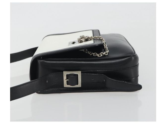 Céline Celine Vintage Macadam Canvas Small Weiß - Ansicht 4