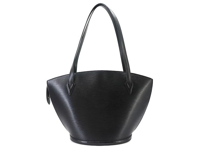 Borsa Tote Louis Vuitton Epi Saint Jacques Nero - vista 2