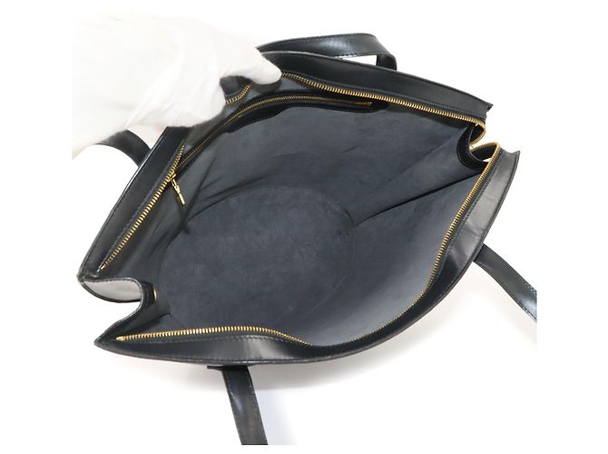 Borsa Tote Louis Vuitton Epi Saint Jacques Nero - vista 6