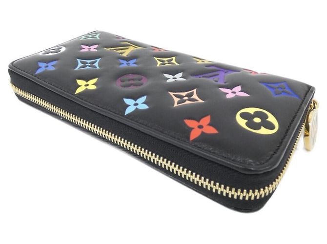 Louis Vuitton Multicolor Zippy Wallet Schwarz Mehrfarben - Ansicht 2