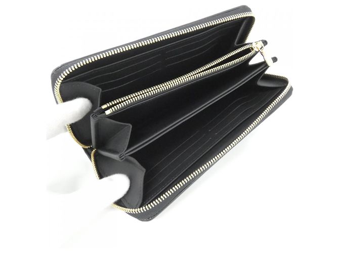 Louis Vuitton Multicolor Zippy Wallet Schwarz Mehrfarben - Ansicht 3