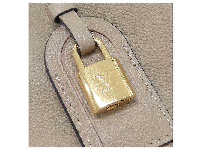 Louis Vuitton Monogram Empreinte Grand Palais MM Handtasche Beige Grau - Ansicht 5