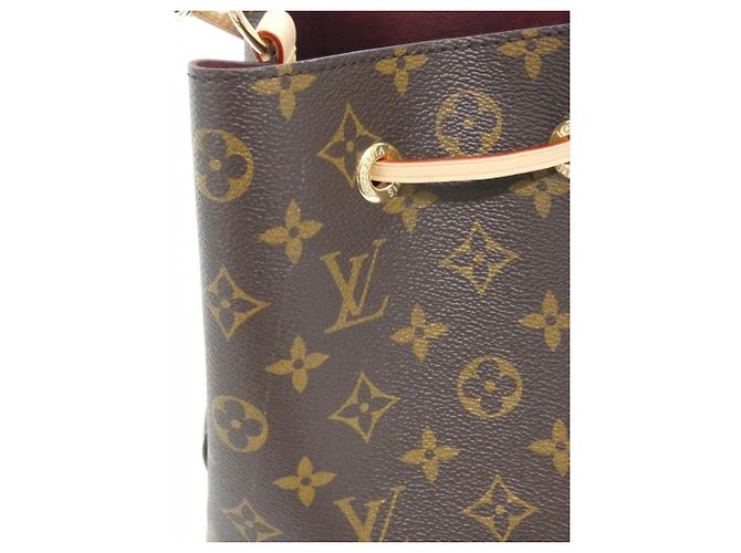 Néonoé Borsa a tracolla Louis Vuitton Monogram Neo Noe BB Marrone - vista 4