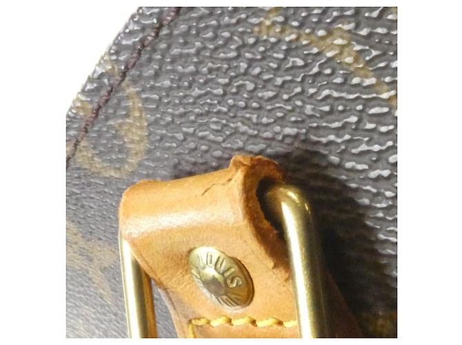 Borsa Louis Vuitton Monogram Ellipse MM Marrone - vista 5